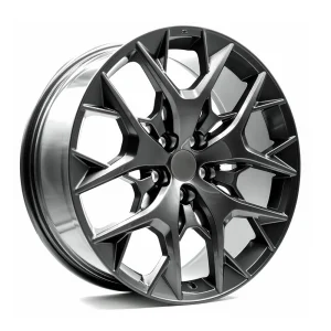 OE+ – LX06 – Gunmetal – 18″x8″ 35mm – All weather Wheels – LX0618080355114RGM
